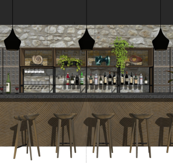 精品客厅设计家具模型 (45)